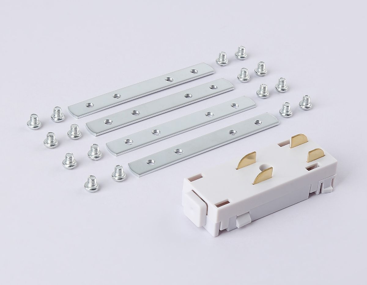 коннектор питания прямой с соединителем ambrella light magnetic 220v gl1107