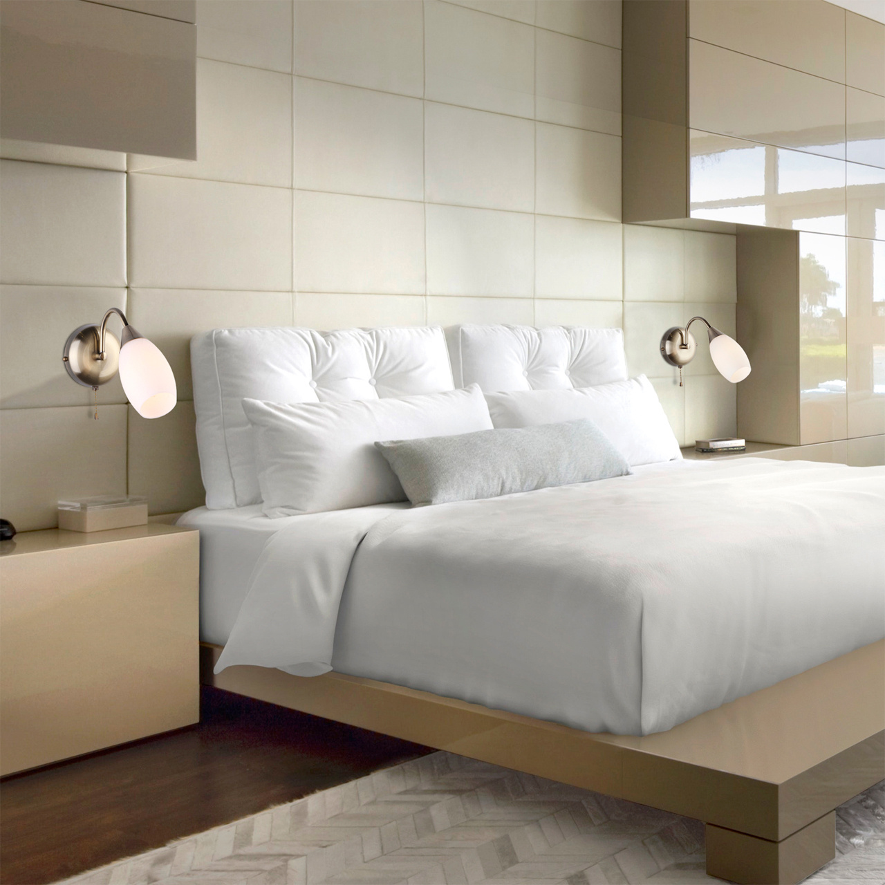 бра eurosvet ginevra 30280/1 античная бронза