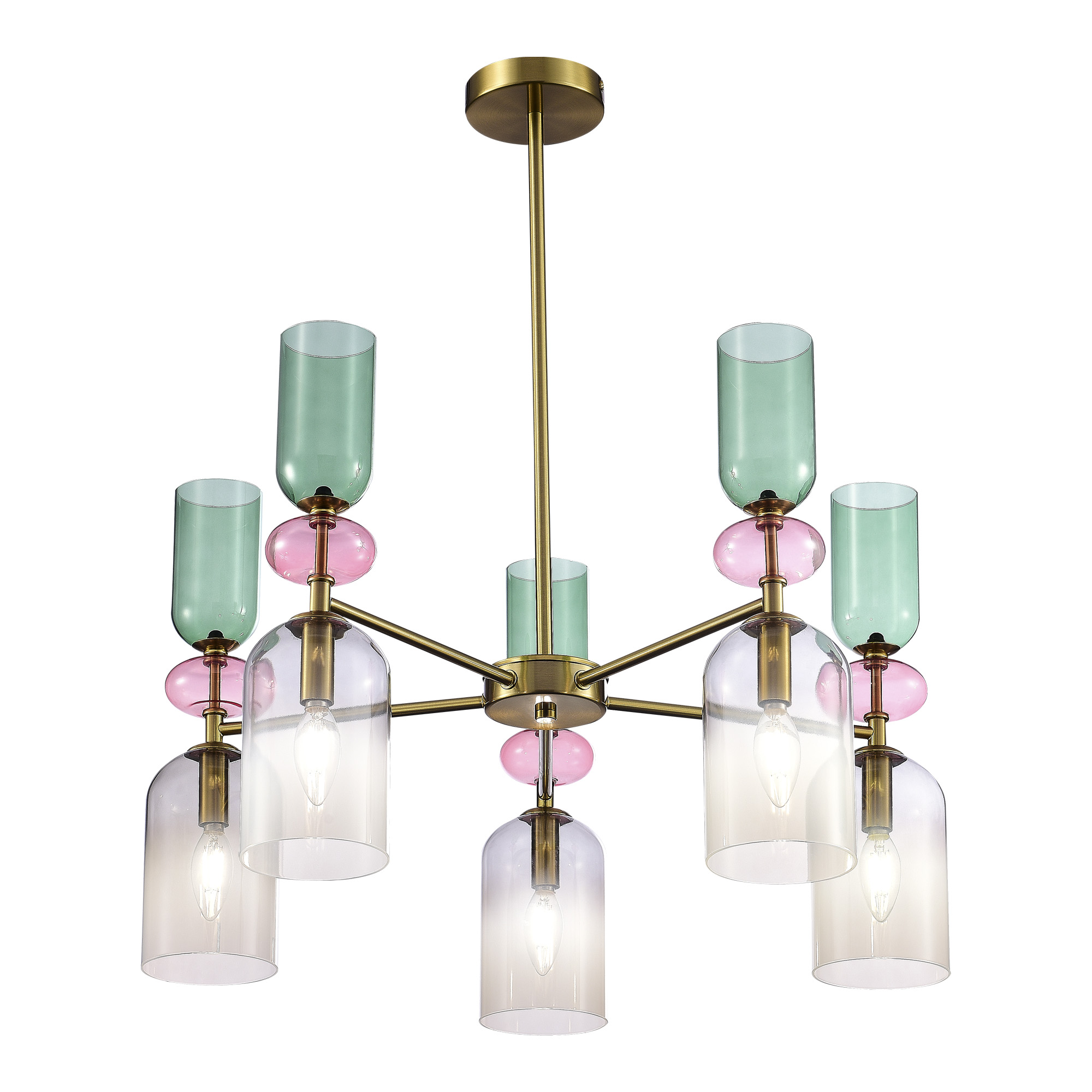 люстра на штанге st luce gea sl2000.202.05