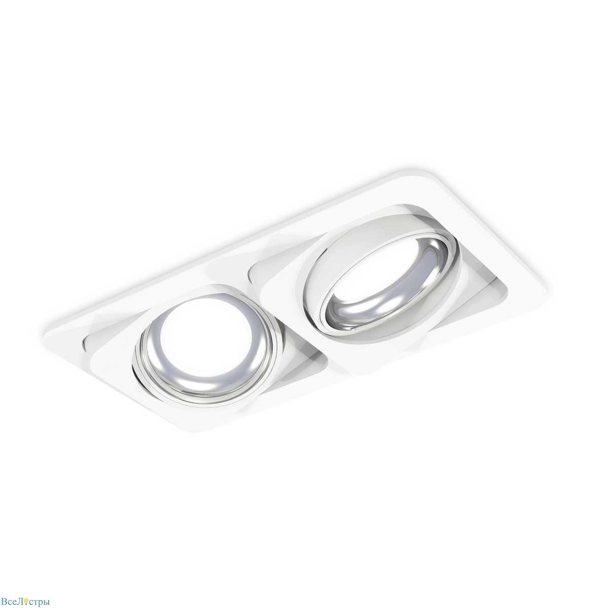 комплект встраиваемого светильника ambrella light techno spot xc (c7663, n7022) xc7663002