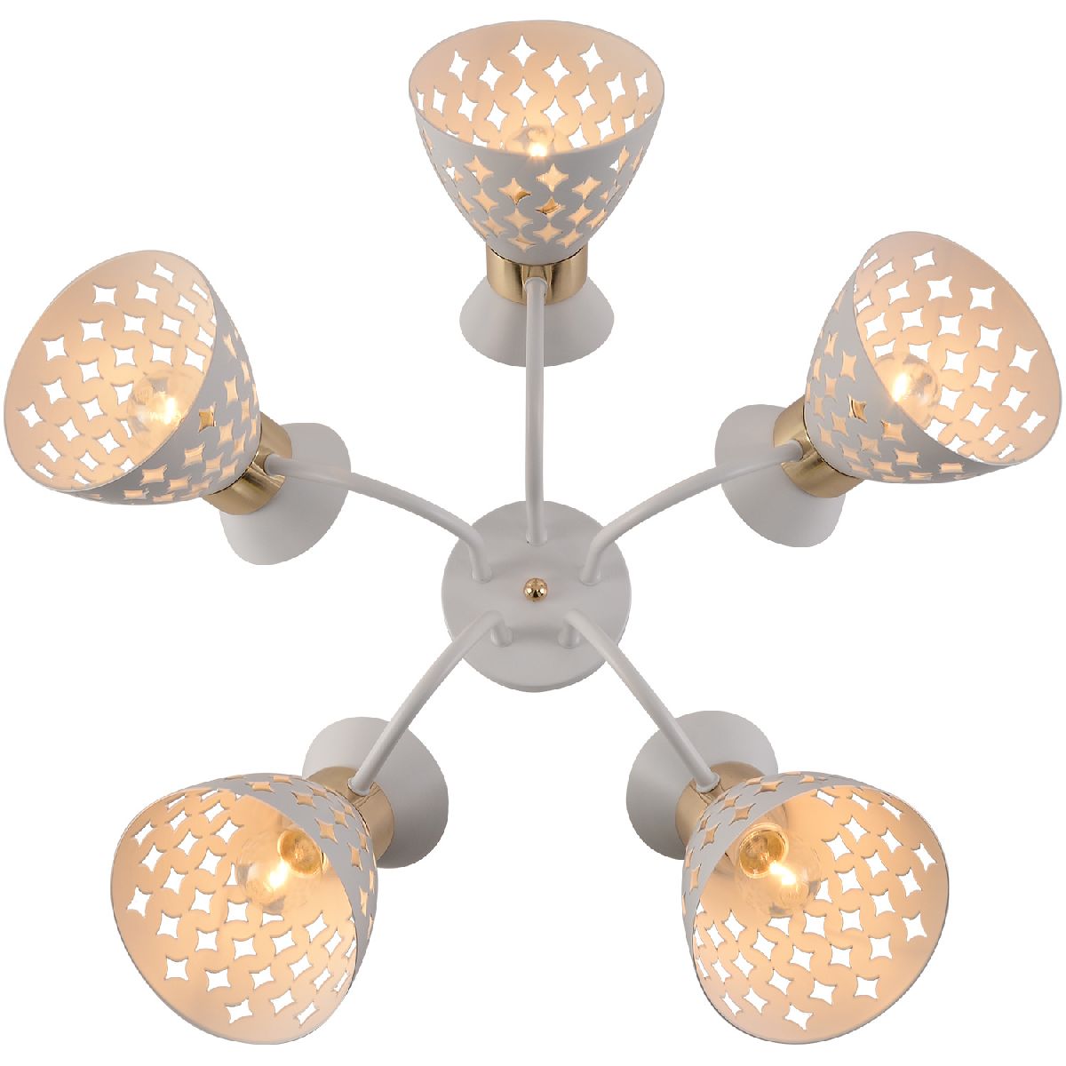 потолочная люстра reluce 01579-3.3-05 wh+fgd