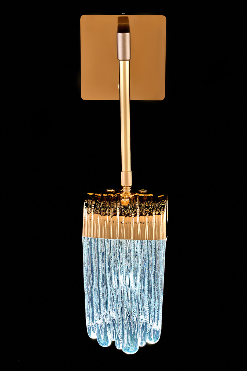 бра cascade le7717/1w gold