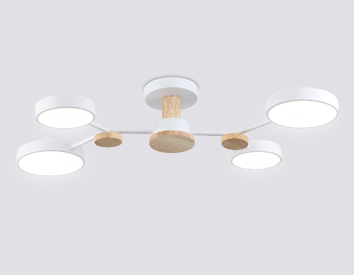 люстра на штанге ambrella light linetech comfort fl4858