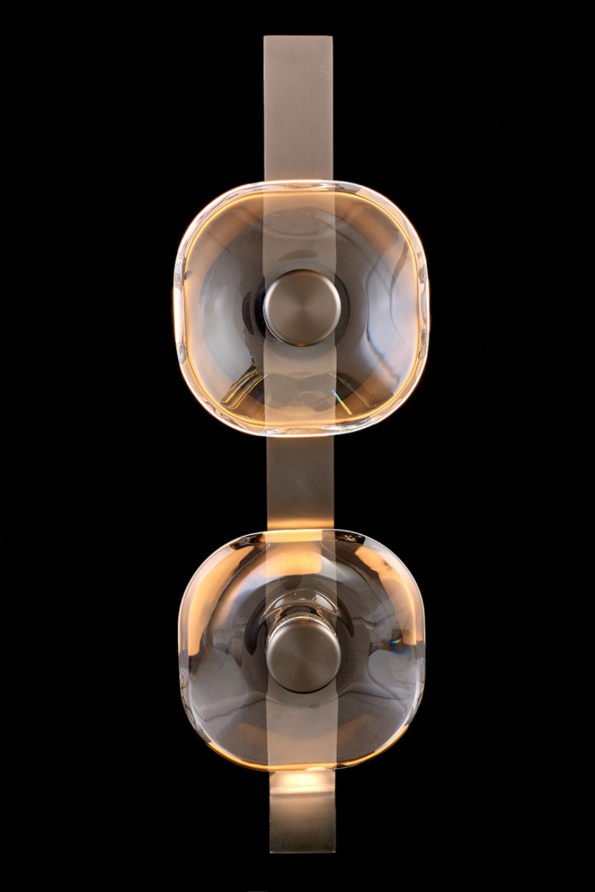 бра illusion le3022/2w bl