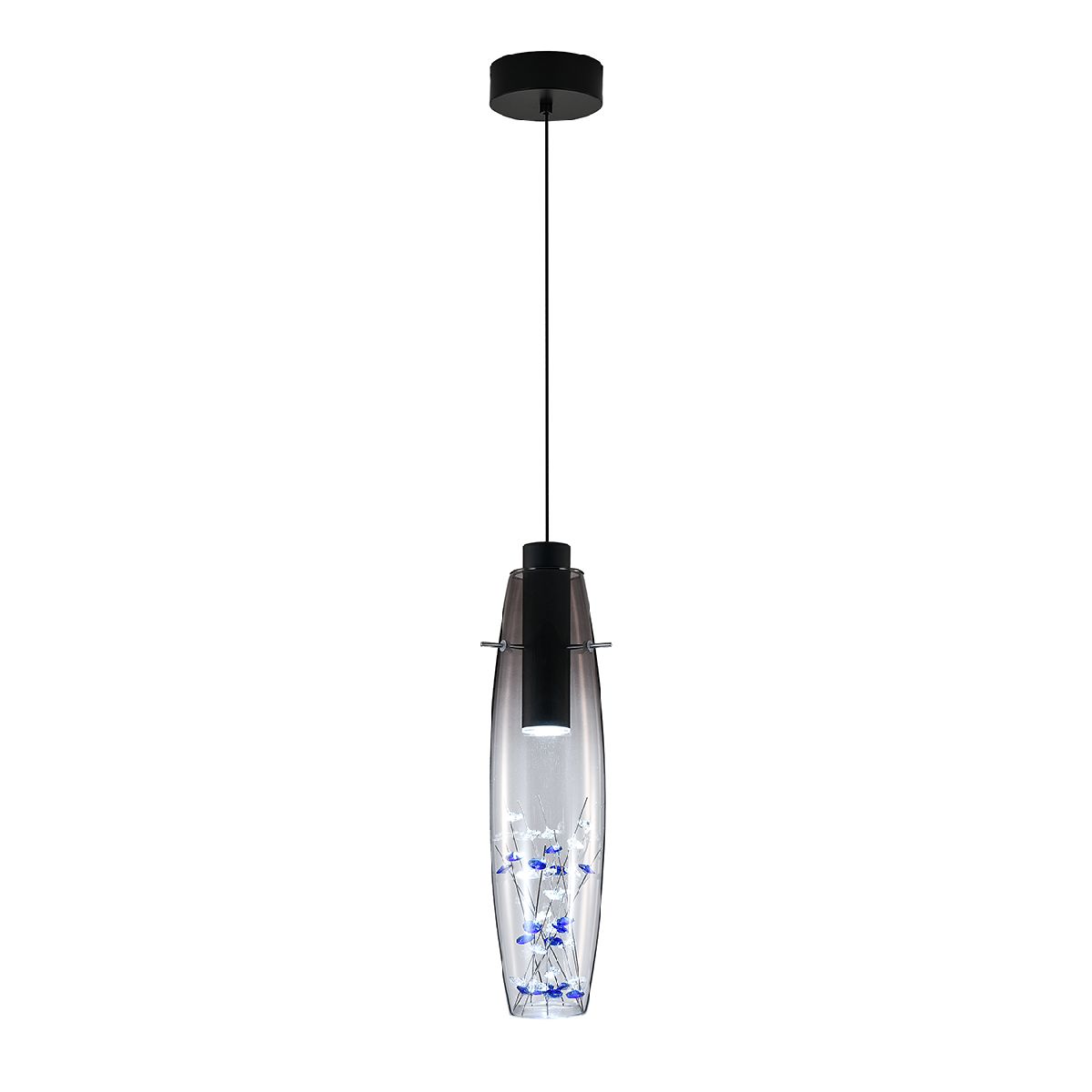 подвесной светильник indigo tesoro 11063/1p blue v000139l