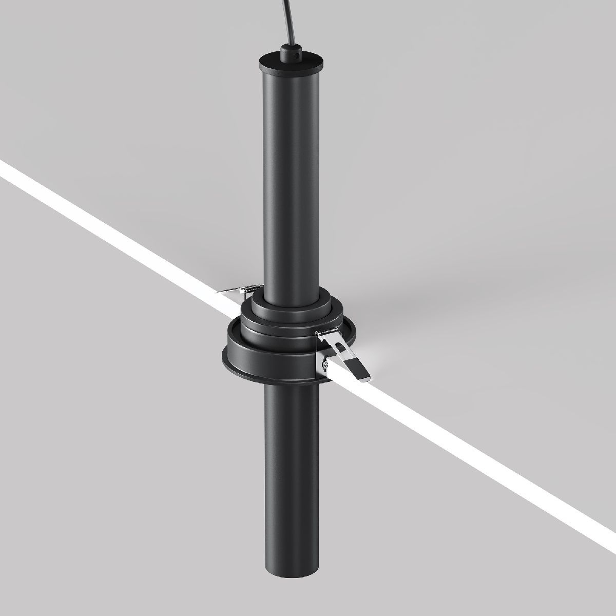 встраиваемый светильник maytoni focus t c140rs-l300-7w4k-b