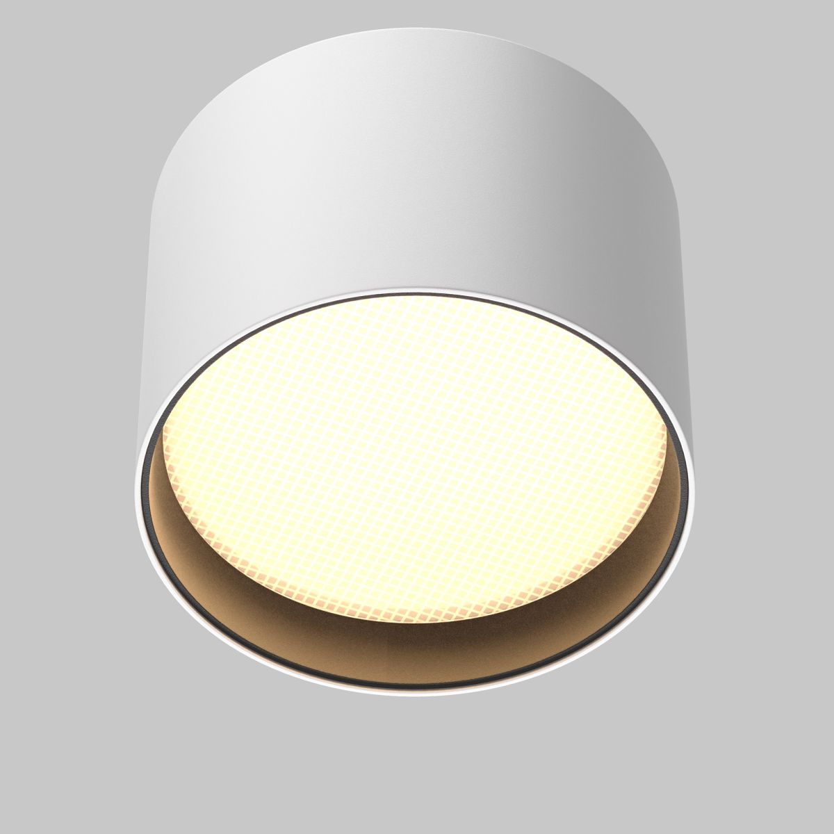 потолочный светильник maytoni technical glare c127cl-l7w3k-w