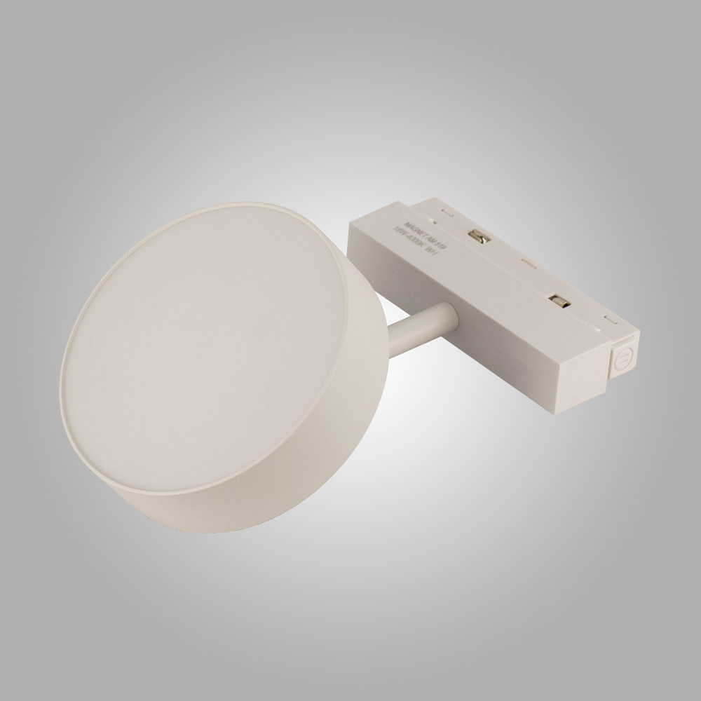 трековый светильник am group magnet am519 18w 3000k wh
