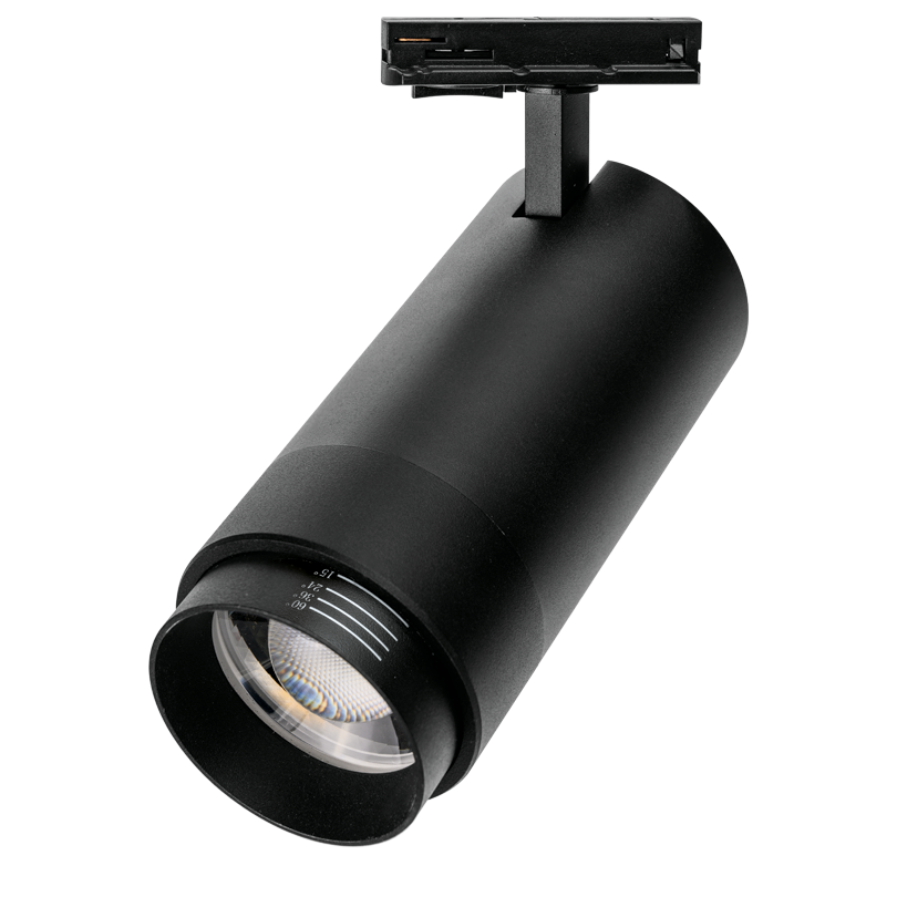 трековый однофазный светильник wolta wtl-35w/02b