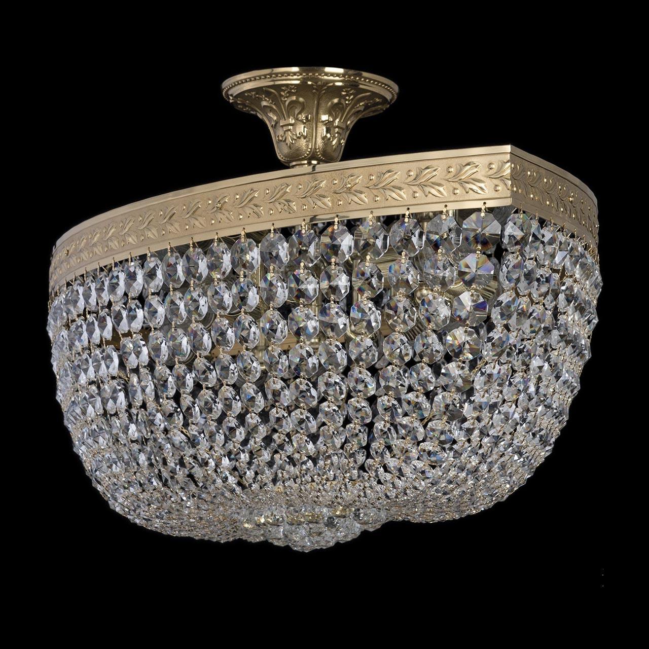 потолочная люстра bohemia ivele 19283/90iv g