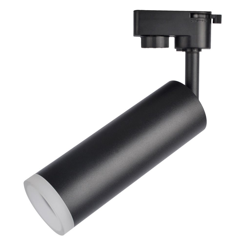 трековый светодиодный светильник arte lamp a6810pl-1bk