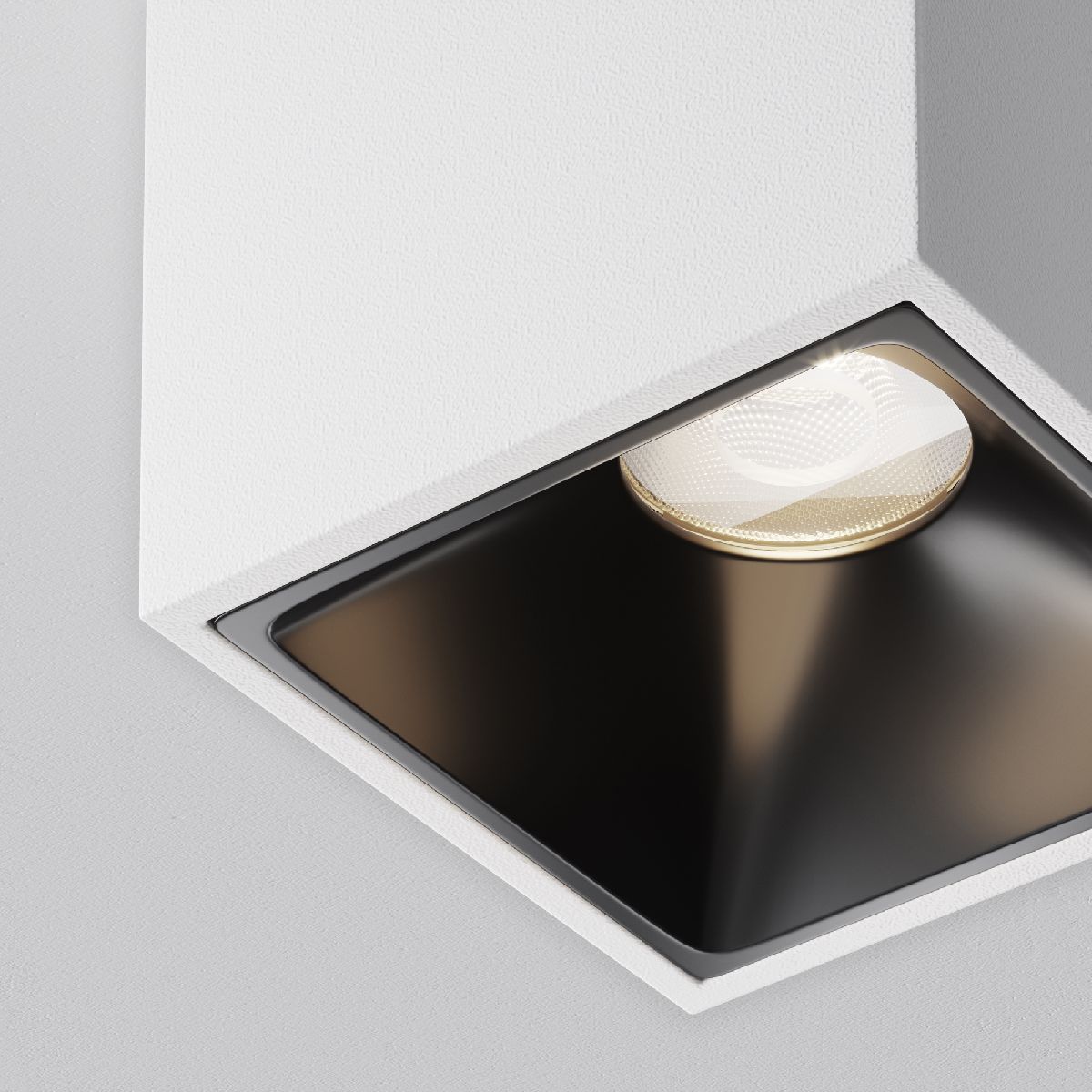 накладной светильник maytoni alfa led c065cl-8w4k-sq-wb