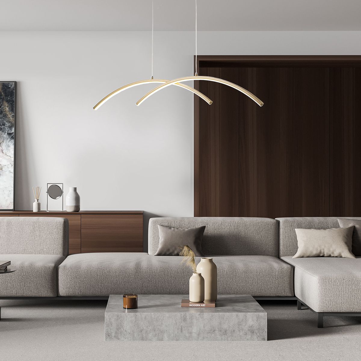 подвесной светильник escada skyline 10212/s led gold