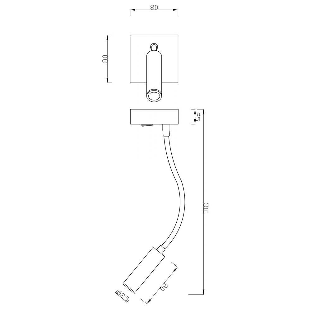 бра deko-light brahe i 341237