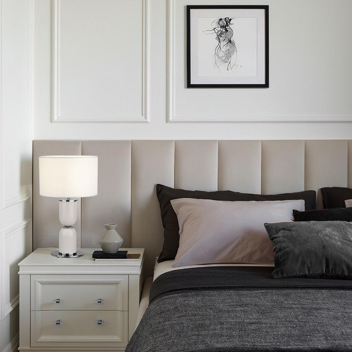 настольная лампа eurosvet caprera 01153/1 никель