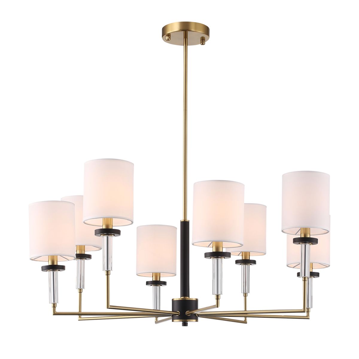 люстра на штанге st luce веритас sl1404.303.08