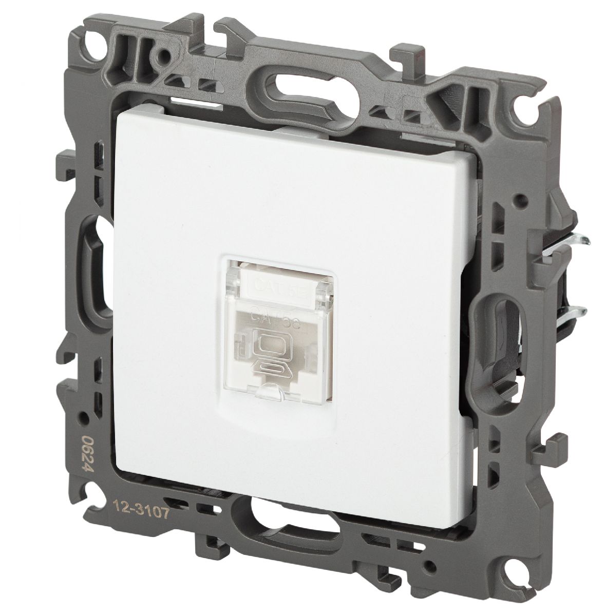 розетка компьютерная rj45 эра 12-3107-01м б0065712