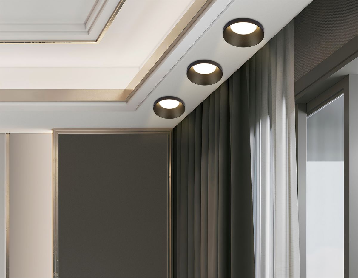 встраиваемый светильник ambrella light techno spot technic base tn102802
