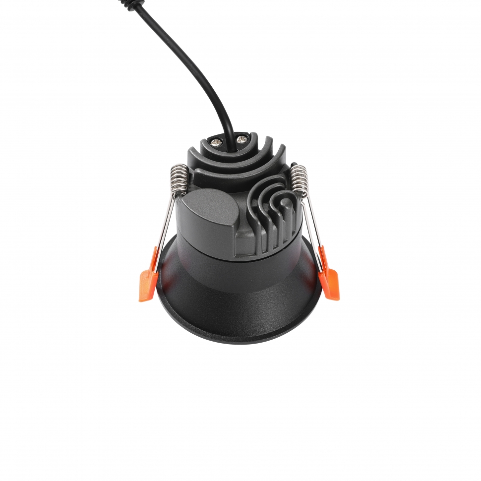 встраиваемый светильник iledex mars 207-7w-d75-3000k-24dg-bk