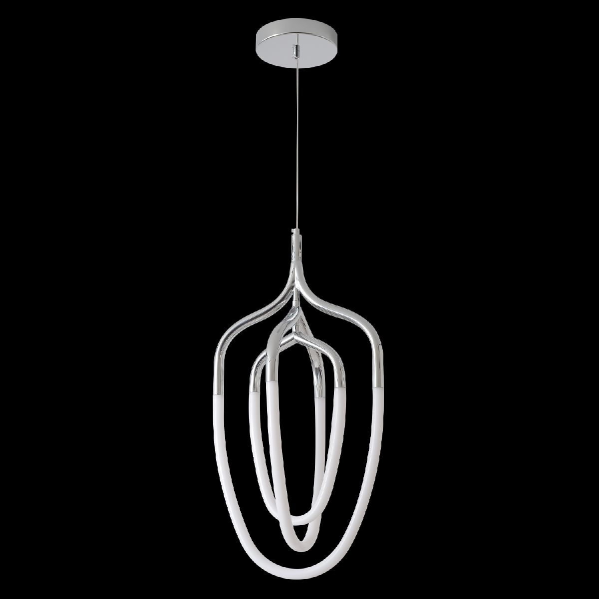 подвесной светильник crystal lux pera sp50w led chrome