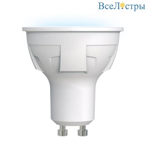 LED-JCDR 6W/NW/GU10/FR PLP01WH картон