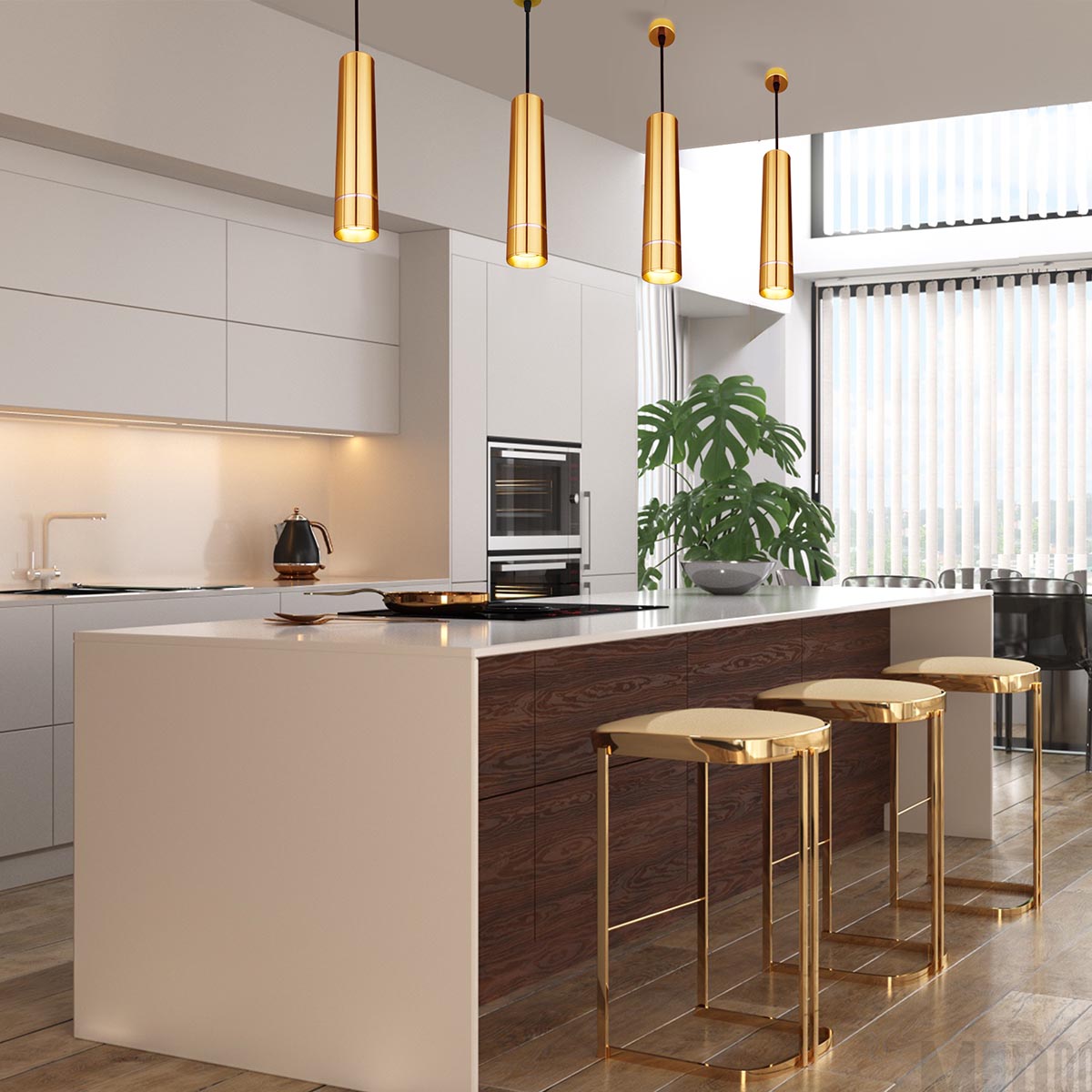 подвесной светильник eurosvet dln107 gu10 золото