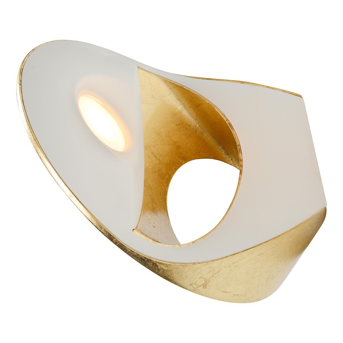 настенный светодиодный светильник iledex light flux zd8152-6w gold