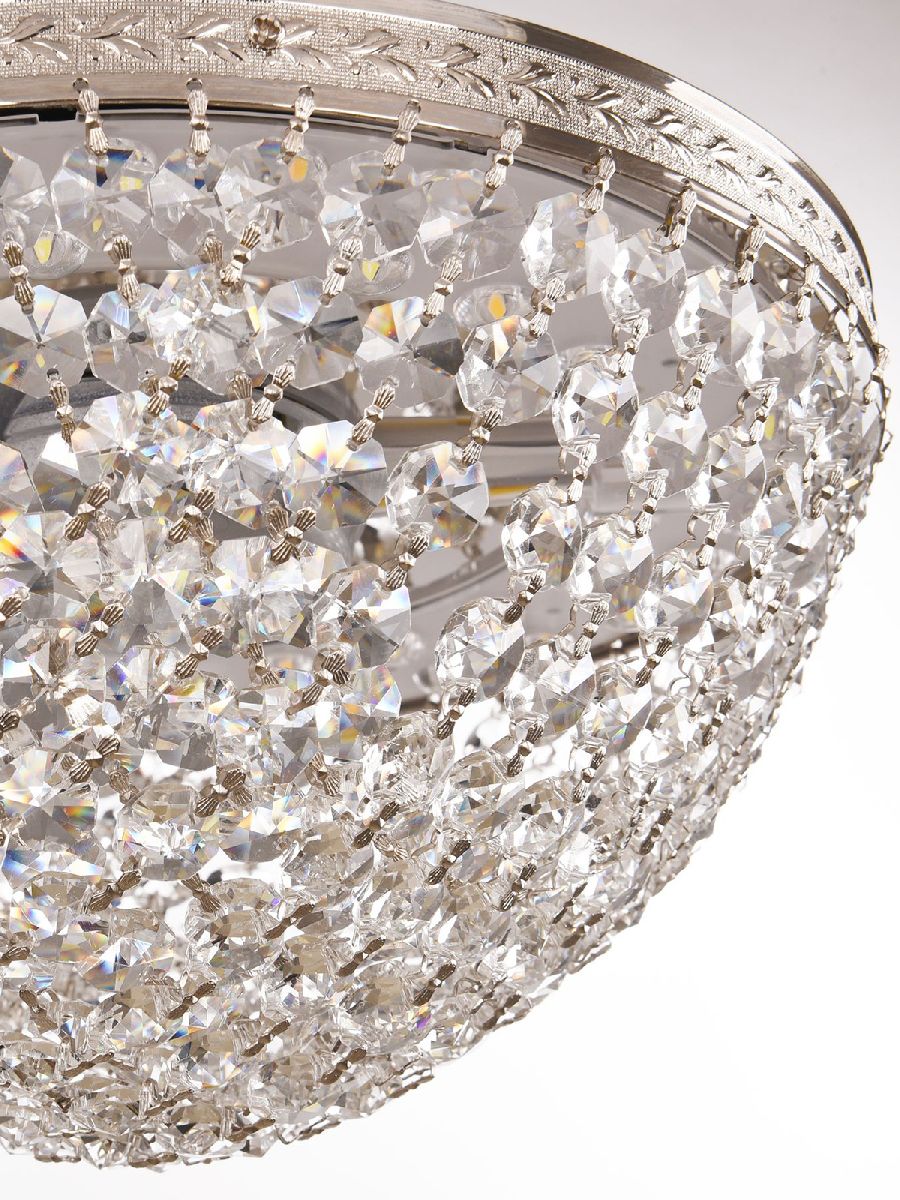 потолочный светильник bohemia ivele crystal 19321/25iv/led-dim ni