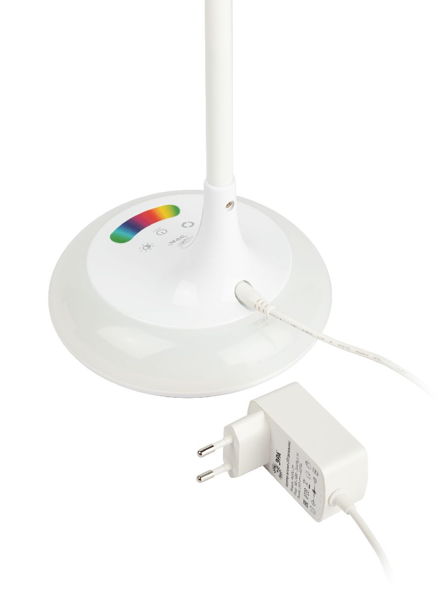 настольная лампа эра nled-481-10w-w б0048591