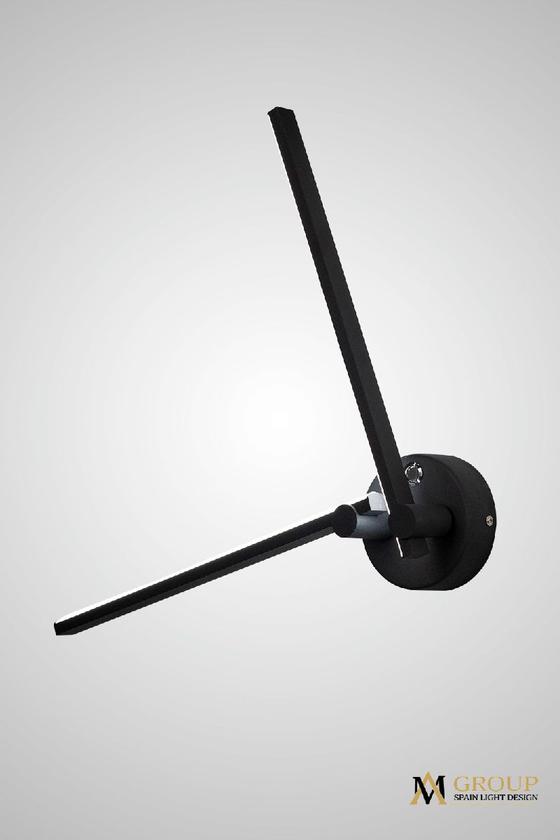 настенный светильник am group am439 bk