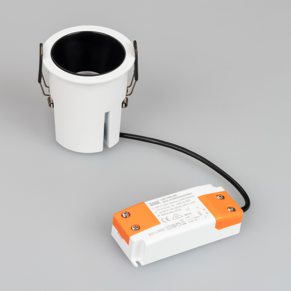 встраиваемый светильник arlight ms-atlas-built-r90-25w warm3000 035457
