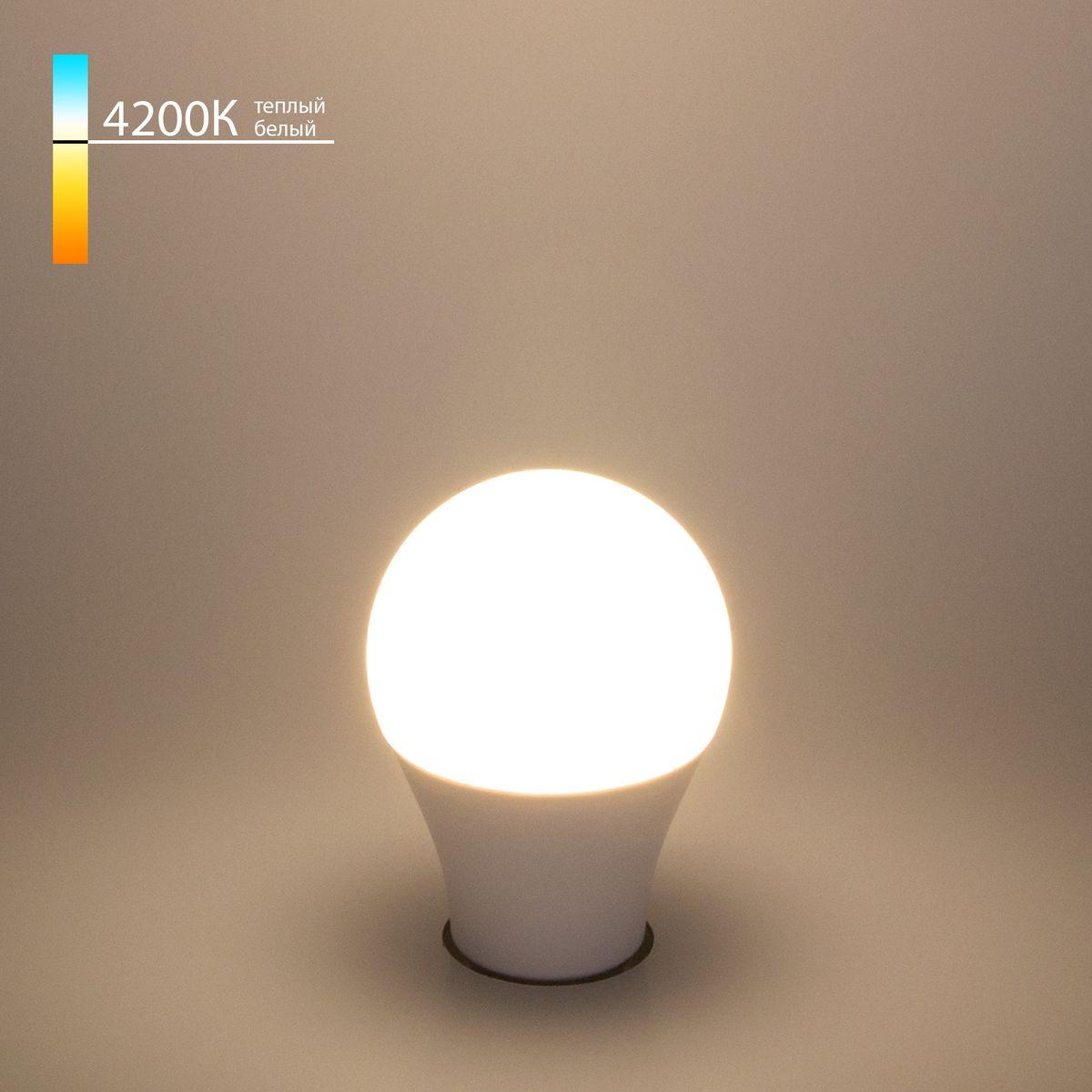 лампа светодиодная elektrostandard e27 17w 4200k матовая a052537