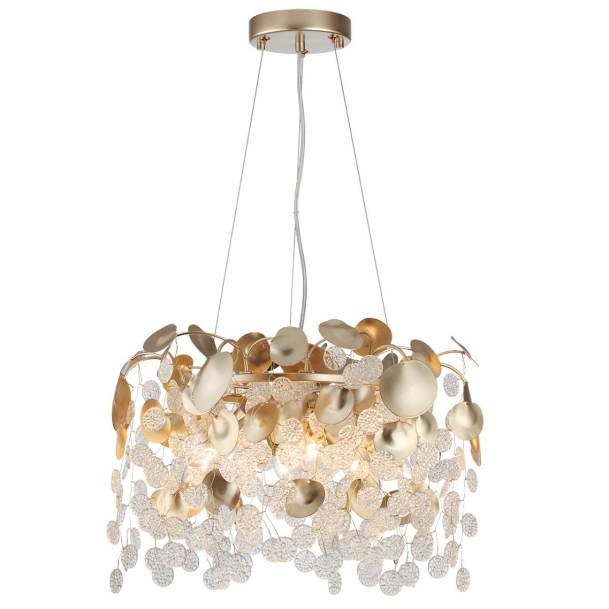 подвесная люстра odeon light classic coins 5104/6