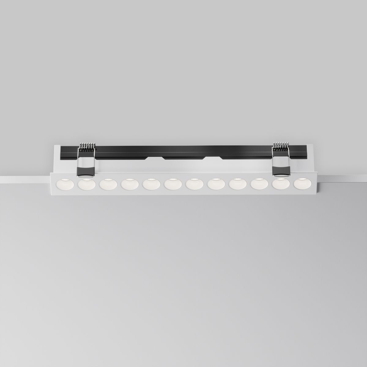 встраиваемый светильник maytoni points dl065-20w3-6k-w