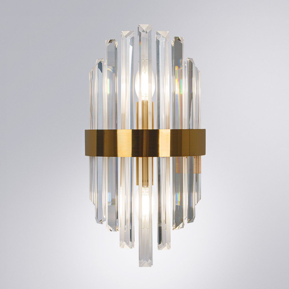 настенный светильник arte lamp fedelta a1068ap-2pb