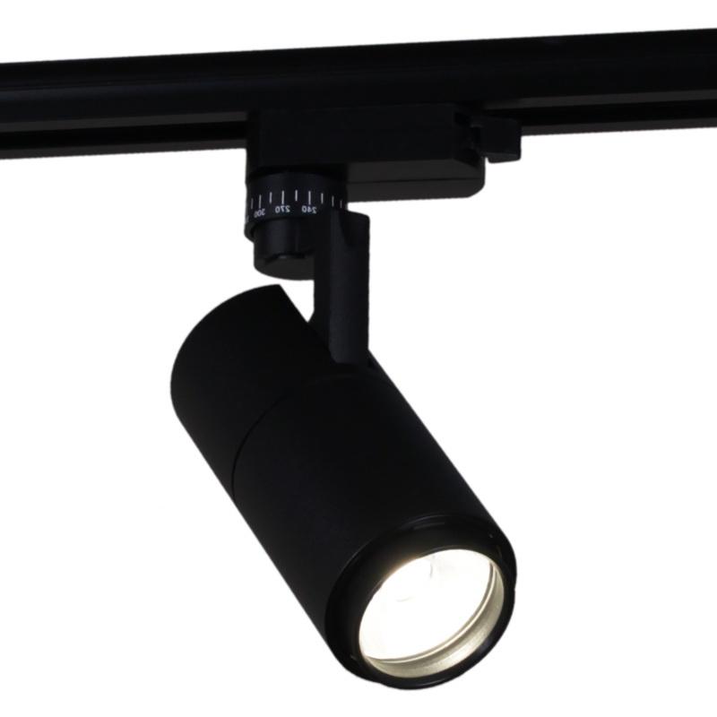 трековый светильник reluce 06712-9.3-001qy led12w bk