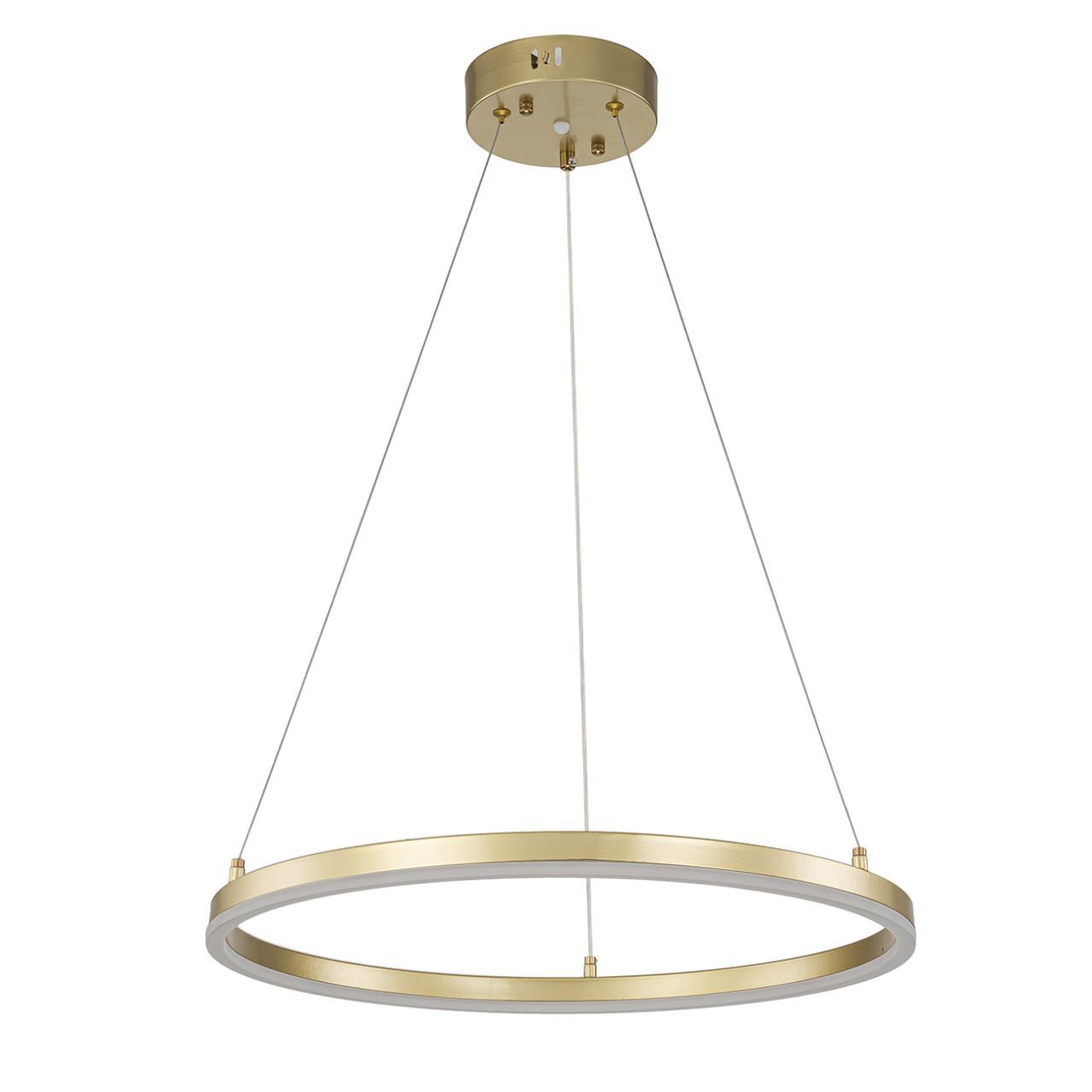 подвесной светодиодный светильник escada void 10254/1led gold app