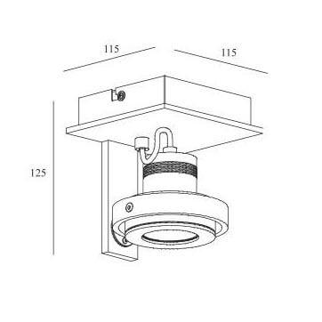 спот lucide landa ii 17906/06/12