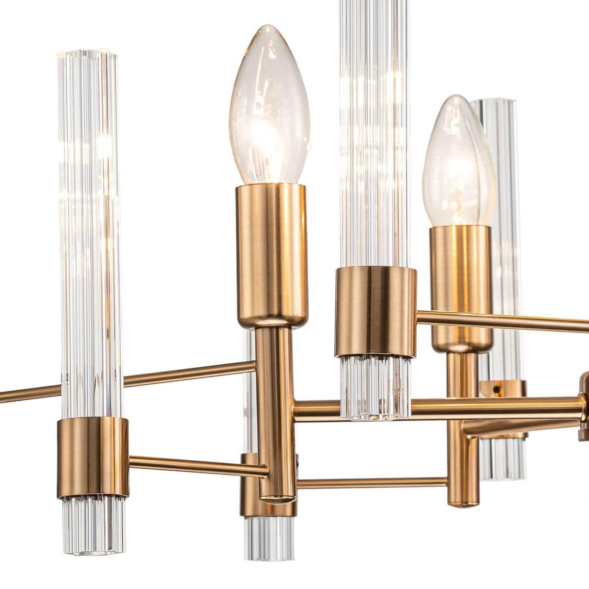подвесная люстра indigo favara 11040/5p brass v000460