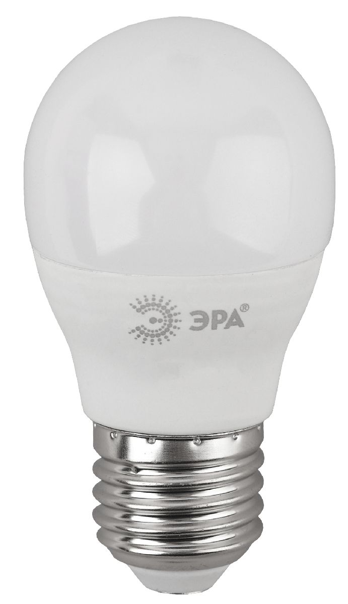 лампа светодиодная эра e27 11w 6000k led p45-11w-860-e27 б0032991