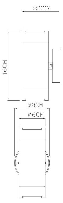 уличный настенный светильник arte lamp atlas a3503al-2bk