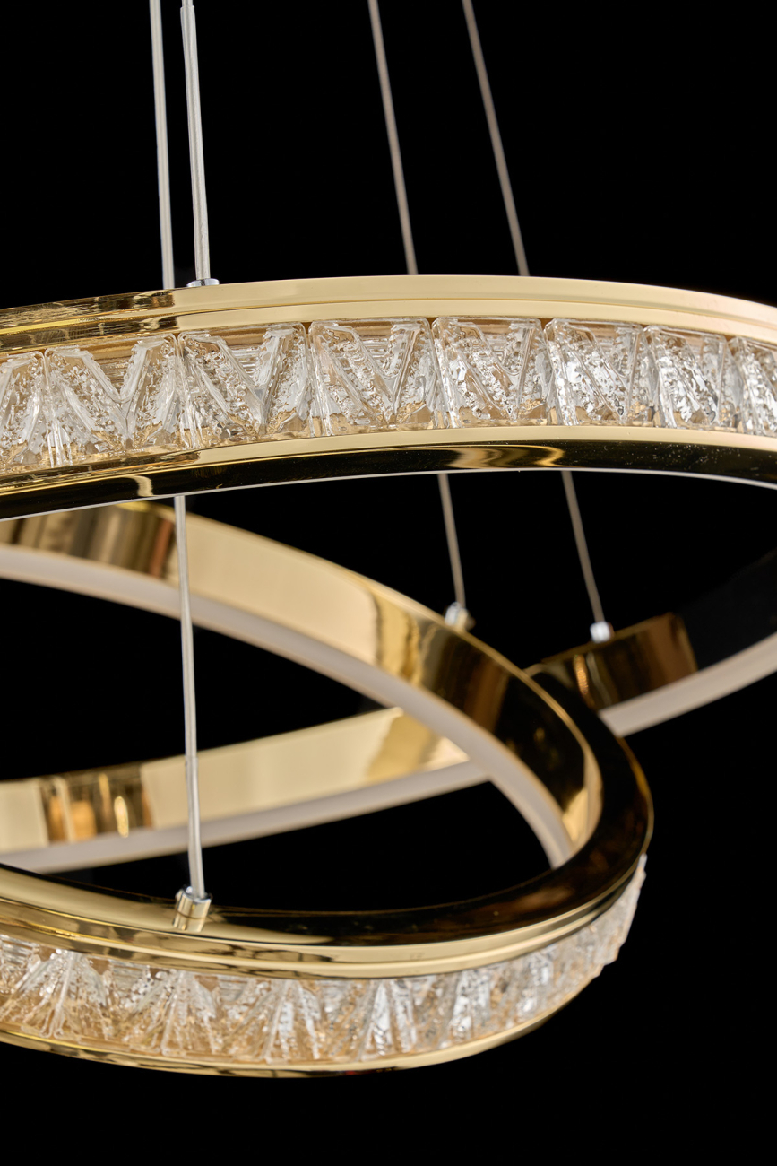 подвесная люстра aida le7707/800-2k gold
