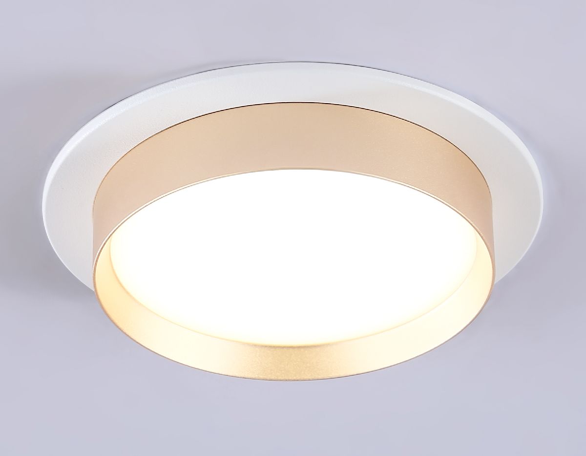 встраиваемый светильник ambrella light techno spot gx53 acrylic tech tn5226