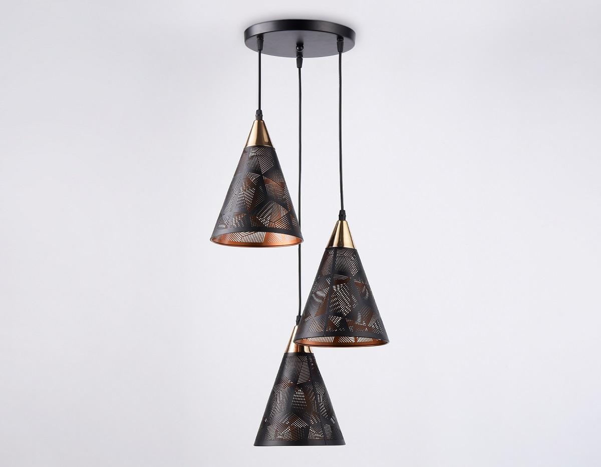 подвесная люстра ambrella light traditional loft tr8435