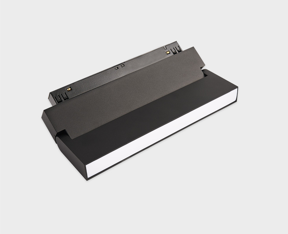 трековый магнитный светильник italline atom it012-5024 black 3000k