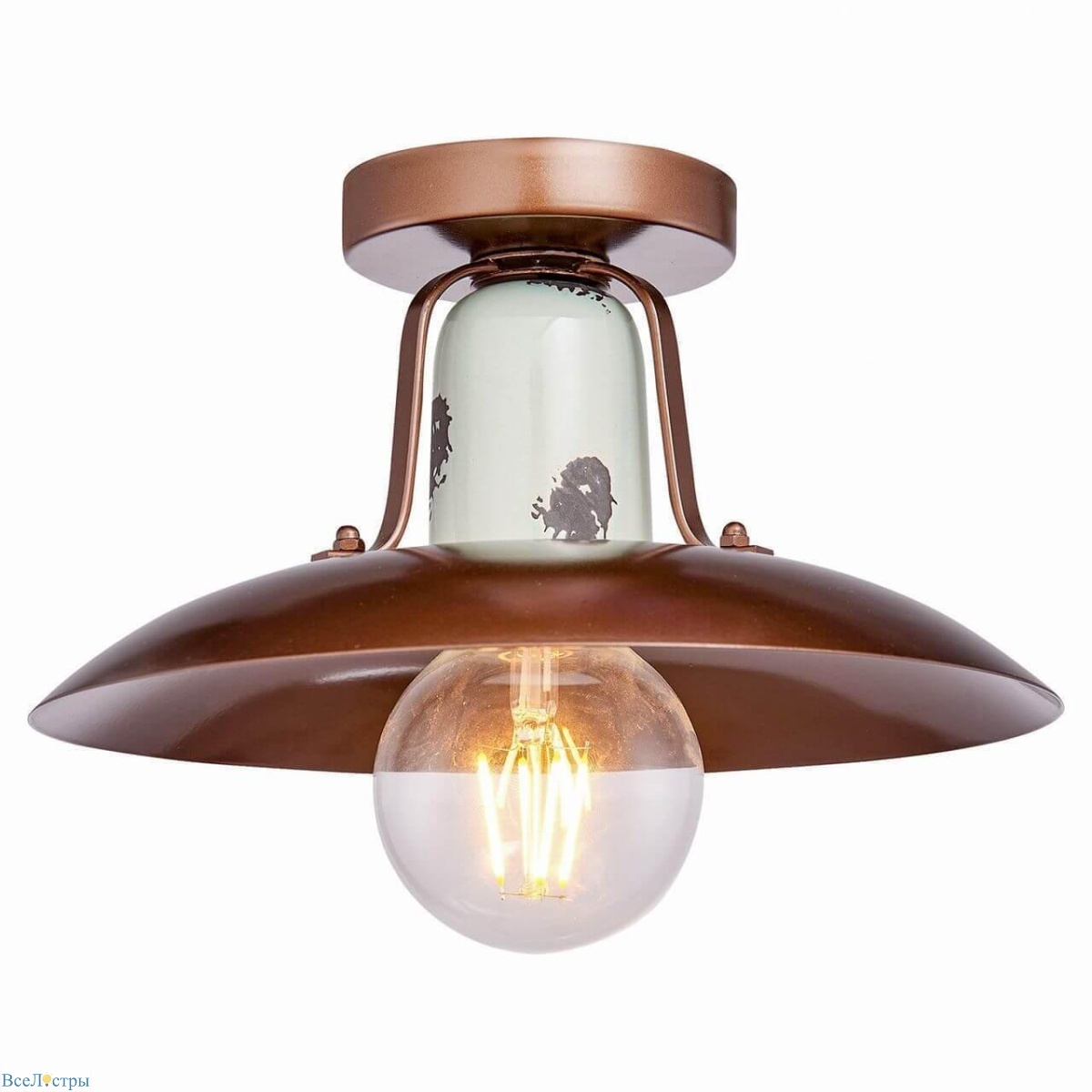 потолочный светильник lussole loft vermilion grlsp-8162