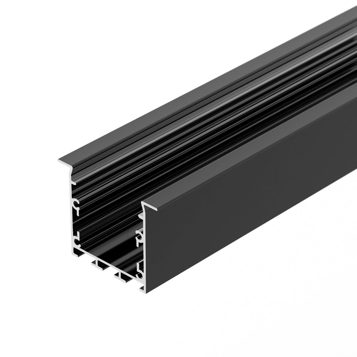 алюминиевый профиль arlight linia49-f-s-2000 black 041873