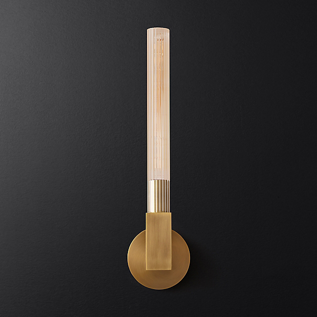бра delight cannele km0550w-1 brass