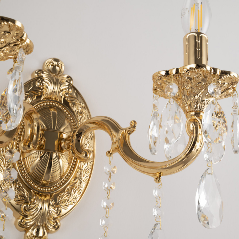 бра bohemia ivele crystal al7801b10/2/175 b g