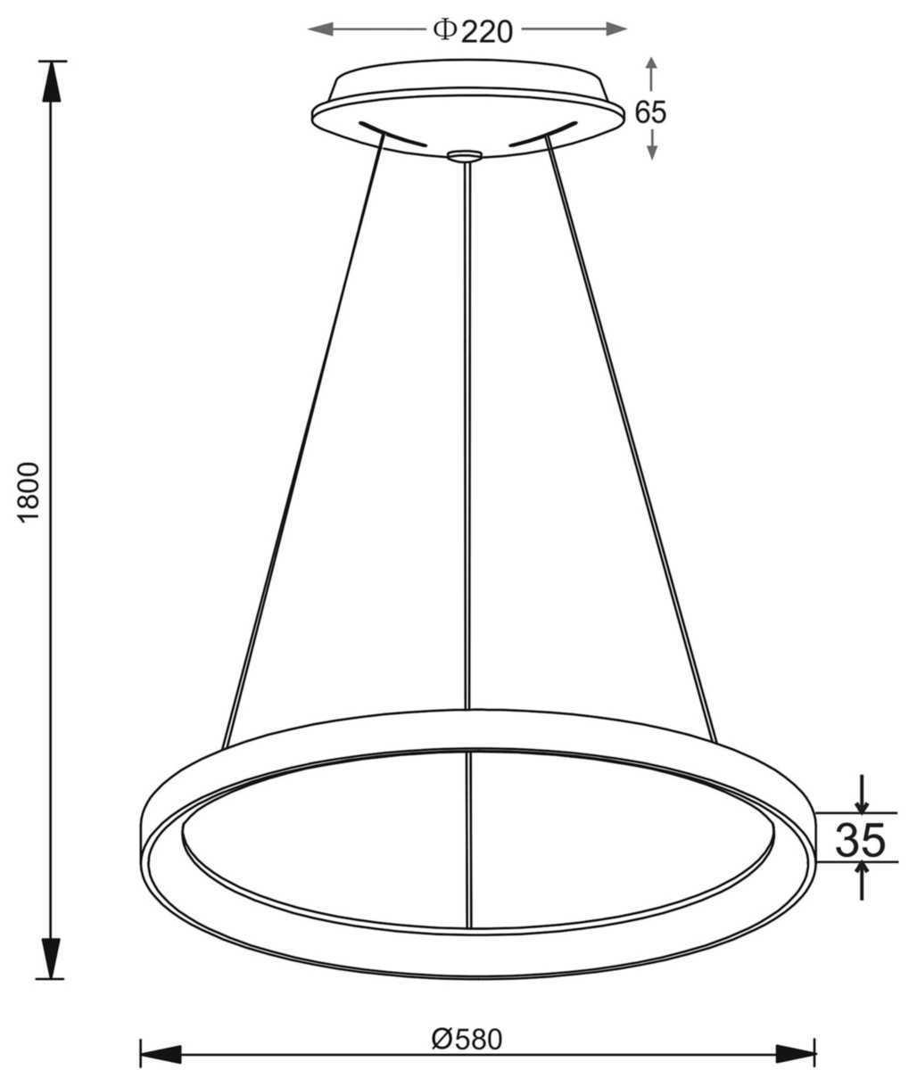 подвесной светодиодный светильник deko-light merope 342194